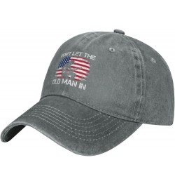 Old Man Hat Don't Let Old Man in Hat for Women Baseball Hats Adjustable Hat Gray $11.51 Baseball Caps