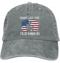 Old Man Hat Don't Let Old Man in Hat for Women Baseball Hats Adjustable Hat Gray $11.51 Baseball Caps