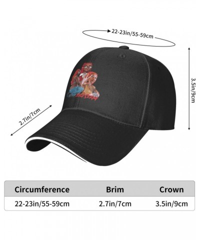 Sexyy Rapper Red Music Baseball Cap Vintage Washed Hat Dad Hat Adjustable Snapback Baseball Hat Men Women Black $10.82 Baseba...