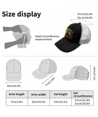 Snapback Hat Christmas Trucker Hats for Women Hats Snapback Season's Tweetings Fashion Pickleball Hats Allblack $10.82 Baseba...