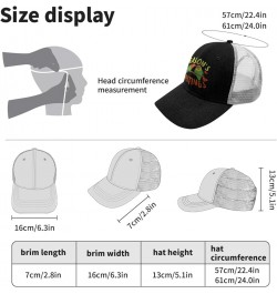 Snapback Hat Christmas Trucker Hats for Women Hats Snapback Season's Tweetings Fashion Pickleball Hats Allblack $10.82 Baseba...