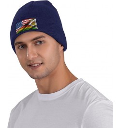 Beanie Hat Stretchy Hat Soft Warmth Knit Hat Cap for Men & Women Unisex Navy Blue $12.52 Skullies & Beanies