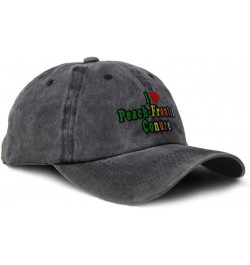 Soft Washed Baseball Cap I Love Peach-Fronted Conure Birds Cotton Dad Hats for Men & Women Black Design Only $17.39 Baseball ...