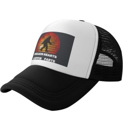 Bigfoot Mesh Baseball Cap Sasquatch Breakin Hearts Rippin Farts $11.99 Baseball Caps