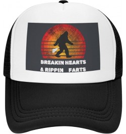 Bigfoot Mesh Baseball Cap Sasquatch Breakin Hearts Rippin Farts $11.99 Baseball Caps