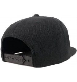 Number 32 Gold Thread Flat Bill Snapback Baseball Cap Black $13.20 Baseball Caps