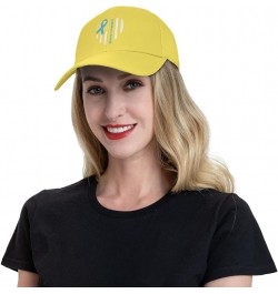 Men and Women Baseball Hat Prostate Cancer Survivor Prostate Cancer Awareness Low Profile Dad Hat Adjustable Yellow $9.53 Bas...