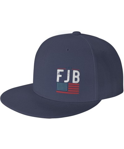 FJB Biden US Flag Trucker Hat Men Baseball Cap Women Dad Hat Sun Hat Adjustable Ponytail Hat Black Navy Blue $9.50 Baseball Caps