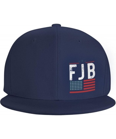 FJB Biden US Flag Trucker Hat Men Baseball Cap Women Dad Hat Sun Hat Adjustable Ponytail Hat Black Navy Blue $9.50 Baseball Caps