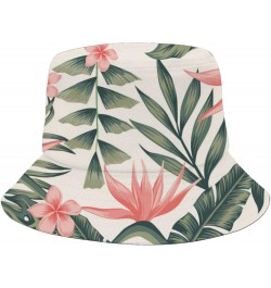 Funny Bucket Hat Palm Leaf Bucket Hat Flowers Packable Womens Hats Travel Accessories for Hiking Must Haves Palm Leaves 3 $8....