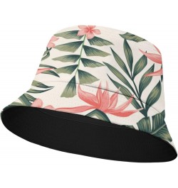 Funny Bucket Hat Palm Leaf Bucket Hat Flowers Packable Womens Hats Travel Accessories for Hiking Must Haves Palm Leaves 3 $8....