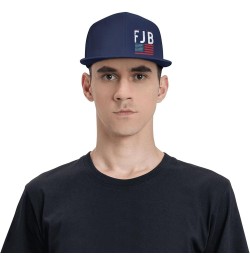 FJB Biden US Flag Trucker Hat Men Baseball Cap Women Dad Hat Sun Hat Adjustable Ponytail Hat Black Navy Blue $9.50 Baseball Caps