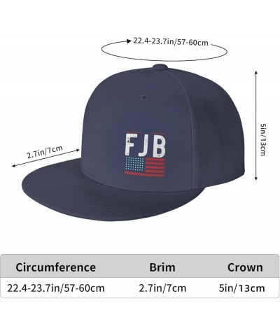 FJB Biden US Flag Trucker Hat Men Baseball Cap Women Dad Hat Sun Hat Adjustable Ponytail Hat Black Navy Blue $9.50 Baseball Caps