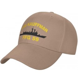 USS Kauffman FFG 59 Flag Denim Hats Baseball Caps Fisherman's hat Knitted hat Natural $13.79 Baseball Caps