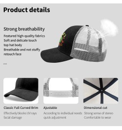 Snapback Hat Christmas Trucker Hats for Women Hats Snapback Season's Tweetings Fashion Pickleball Hats Allblack $10.82 Baseba...