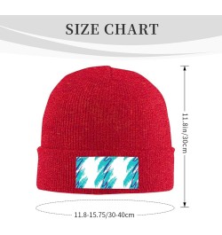 90'S Cup Design Print Knitted Hat Warm Hat Unisex Beanie Hat,Elastic Brimless Cap Hat Christmas,Birthdays Red $12.11 Skullies...