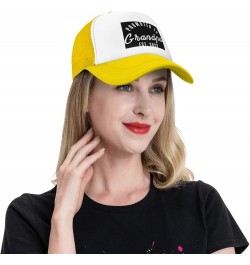 Promoted to Grandpa Est. 2023 Grandfather Gift Baseball Cap Men Hats Women Cowboy hat Dad Hat Trucker hat Black Yellow $10.19...