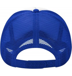 Hampton University Trucker Hats for Both Men and Women - Mesh Baseball Snapback Hats Blue $23.42 Baseball Caps