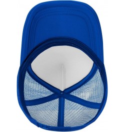 Hampton University Trucker Hats for Both Men and Women - Mesh Baseball Snapback Hats Blue $23.42 Baseball Caps