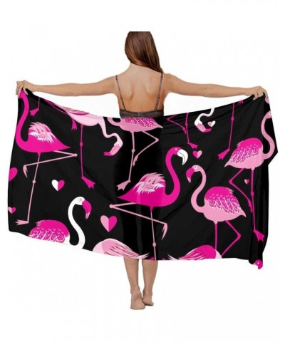 Summer Beach Scarf Sarong Swimsuit Wrap Cover Up Pareo For Ladies Girls Travel Honeymoon Cruise Color54 $8.39 Scarves