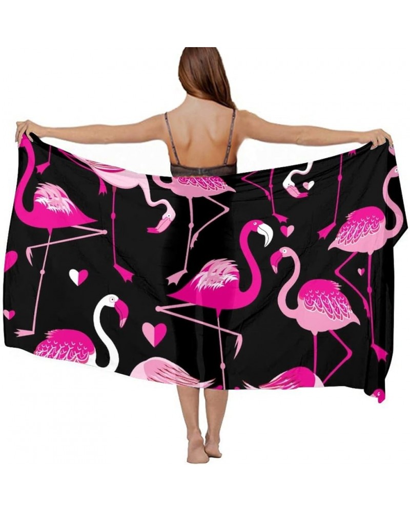 Summer Beach Scarf Sarong Swimsuit Wrap Cover Up Pareo For Ladies Girls Travel Honeymoon Cruise Color54 $8.39 Scarves