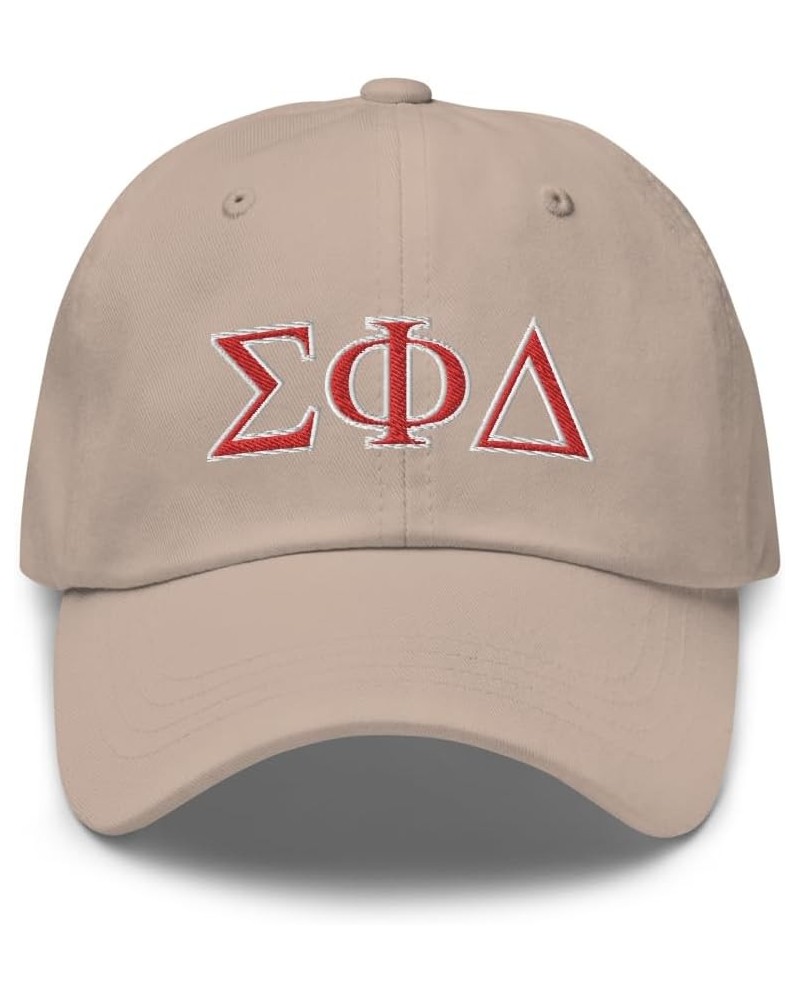 Sigma Phi Delta Fraternity Classic Dad Hat - Premium Chino Cotton Twill Cap Stone Sigma Phi Delta 2 $15.99 Baseball Caps