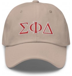 Sigma Phi Delta Fraternity Classic Dad Hat - Premium Chino Cotton Twill Cap Stone Sigma Phi Delta 2 $15.99 Baseball Caps