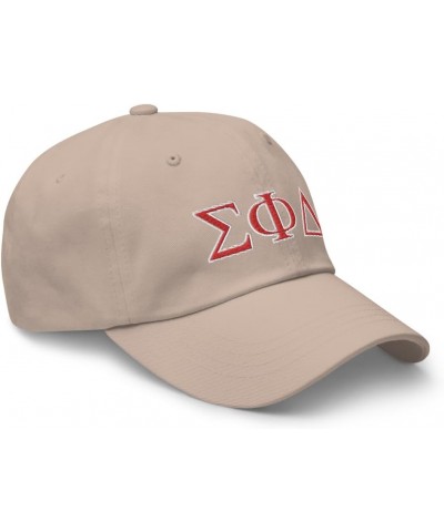 Sigma Phi Delta Fraternity Classic Dad Hat - Premium Chino Cotton Twill Cap Stone Sigma Phi Delta 2 $15.99 Baseball Caps