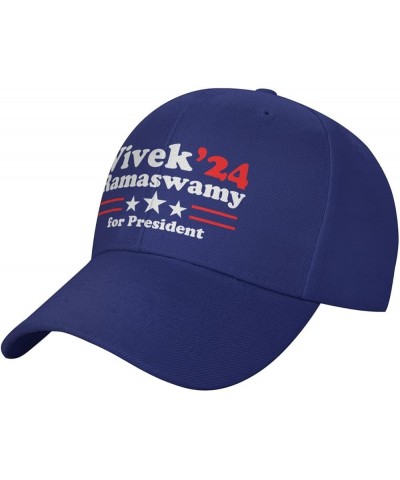 Vivek Ramaswamy 2024 Women's Baseball Hat Original Trucker Hat Adjustable Blue $11.61 Baseball Caps