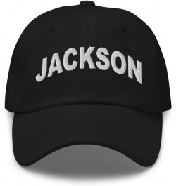 Jackson Pennsylvania Hat Jackson PA Cap Embroidered Dad Hat Adjustable Strap Closure Unisex Black $22.39 Baseball Caps