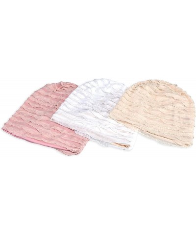 Women's Baggy Slouchy Chemo Sleep Beanie Hat Skull Cap Flower Yellow $9.35 Skullies & Beanies