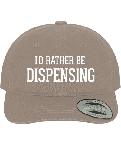 I'd Rather Be Dispensing - Soft Dad Hat Baseball Cap Khaki $15.17 Baseball Caps