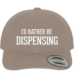 I'd Rather Be Dispensing - Soft Dad Hat Baseball Cap Khaki $15.17 Baseball Caps