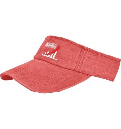 I'd Rather be Trading Hat Sun Visors for Adult Sun Visor Hats Uv ion Running Caps Saffron $10.38 Sun Hats