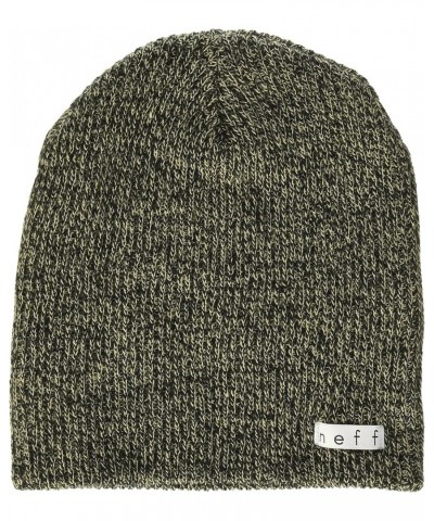 Daily Heather Beanie Hat for Men and Women Twill/Black $8.54 Skullies & Beanies