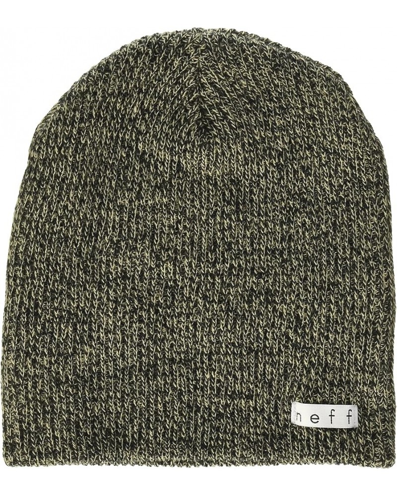 Daily Heather Beanie Hat for Men and Women Twill/Black $8.54 Skullies & Beanies