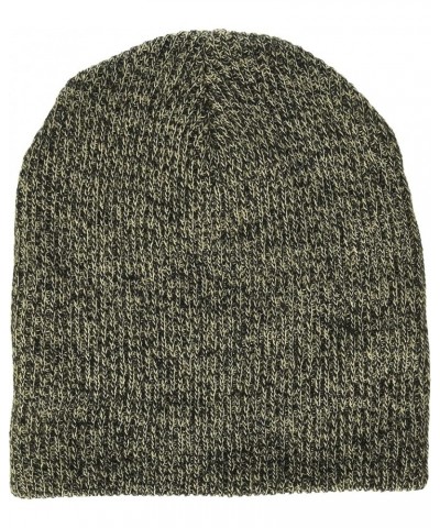 Daily Heather Beanie Hat for Men and Women Twill/Black $8.54 Skullies & Beanies