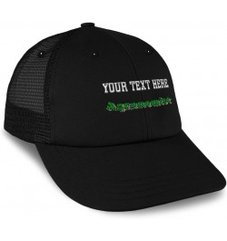 Custom Trucker Hat Baseball Cap Agronomist Production Cotton Soil Dad Hats for Men & Women Black Personalized Text Here $13.1...