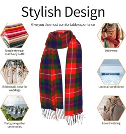 Winter Warm Wrap Shawl Gala Water District Tartan Print Scarves Blanket Scarf For Women Men Fraser Lovat Modern Tartan $14.49...