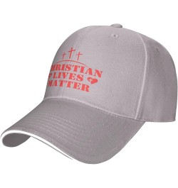 Christian Lives Matter Hat Easter Three Days Jesus Cross Christ 2024 Hat Men Women Trucker Hat Baseball Cap Gray $9.67 Baseba...