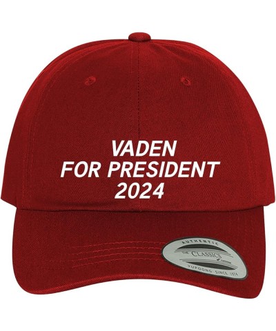 Vaden for President 2024 - Comfortable Dad Hat Baseball Cap Red $14.34 Baseball Caps