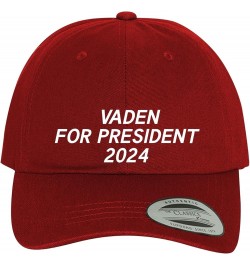 Vaden for President 2024 - Comfortable Dad Hat Baseball Cap Red $14.34 Baseball Caps