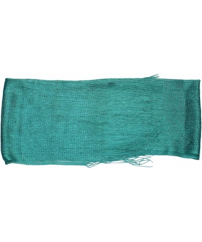 Saturday Night Sparkle Knit Shimmer Scarf Aquamarine $10.95 Scarves