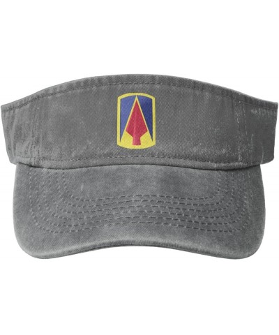 177th Armored Brigade CSIB Sun Hat Sun Visor Hats for Women Men Baseball Cap Golf Hats Gray $11.60 Visors