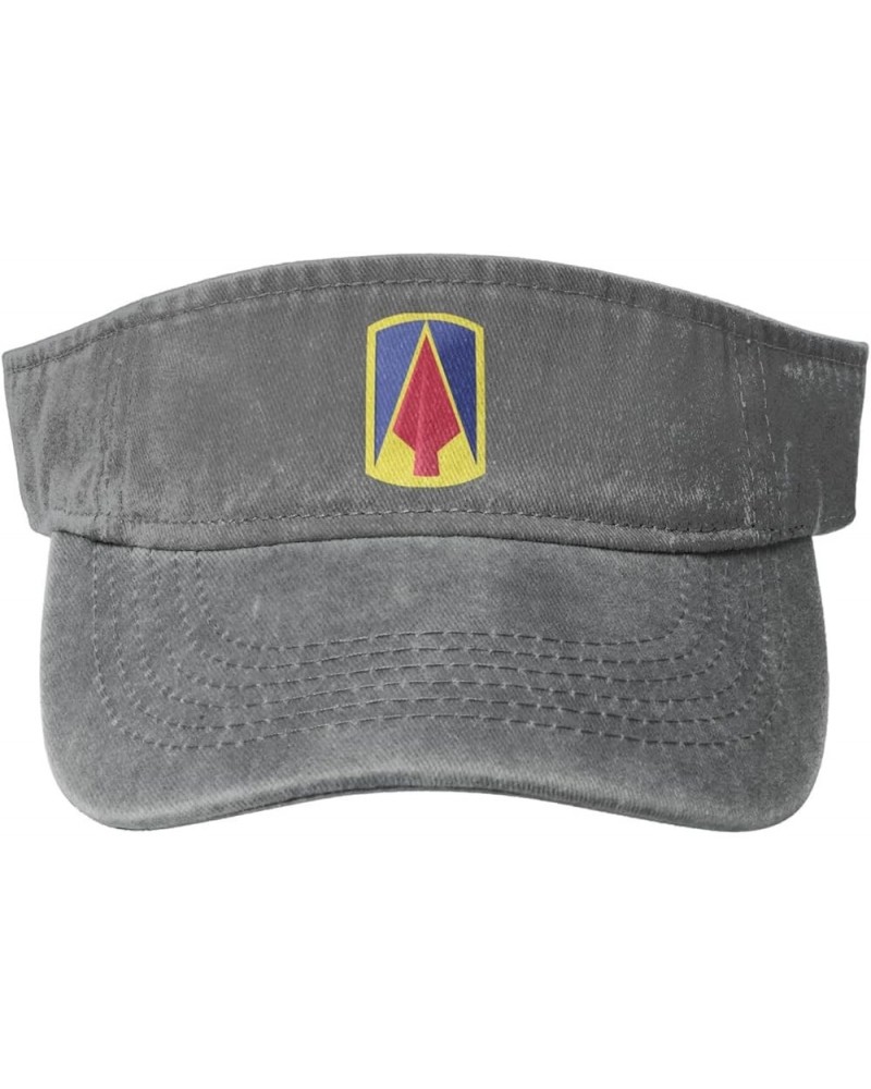 177th Armored Brigade CSIB Sun Hat Sun Visor Hats for Women Men Baseball Cap Golf Hats Gray $11.60 Visors