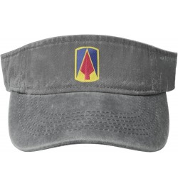 177th Armored Brigade CSIB Sun Hat Sun Visor Hats for Women Men Baseball Cap Golf Hats Gray $11.60 Visors