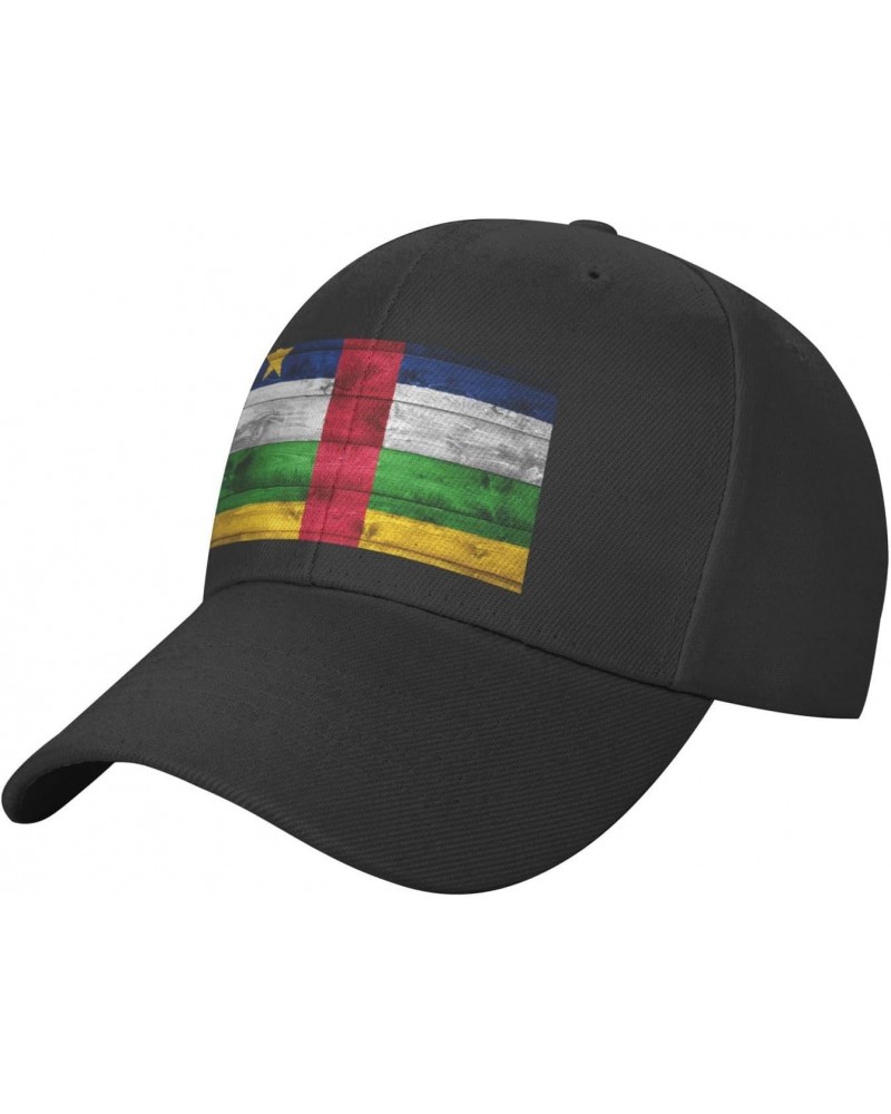 Classics Baseball Cap Central African Republic Flag Caps Adjustable for Women Men Black $13.41 Baseball Caps