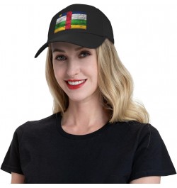 Classics Baseball Cap Central African Republic Flag Caps Adjustable for Women Men Black $13.41 Baseball Caps