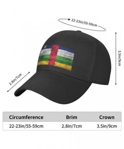 Classics Baseball Cap Central African Republic Flag Caps Adjustable for Women Men Black $13.41 Baseball Caps