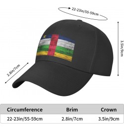 Classics Baseball Cap Central African Republic Flag Caps Adjustable for Women Men Black $13.41 Baseball Caps